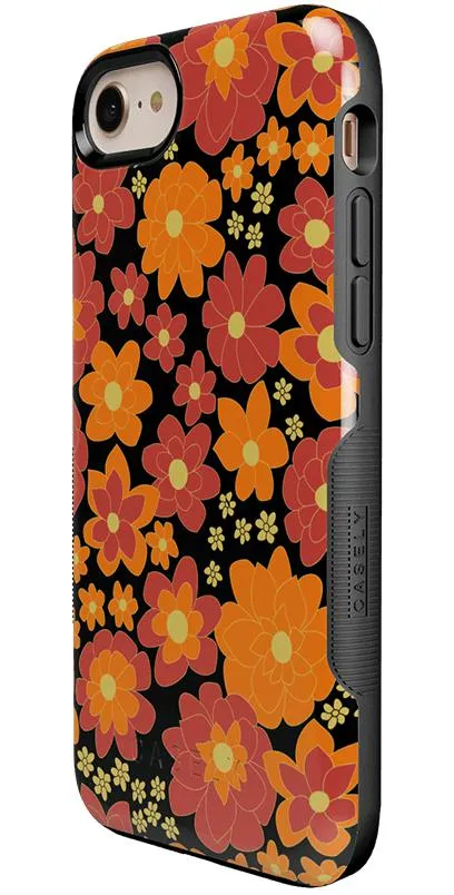 Doorbuster Flower Child | Bright Retro Floral Case  Limited Release!