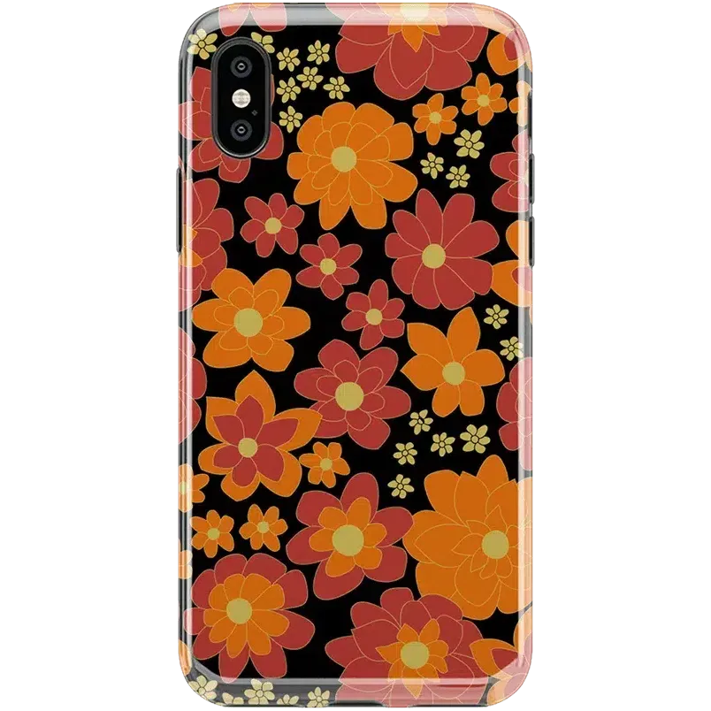 Doorbuster Flower Child | Bright Retro Floral Case  Limited Release!