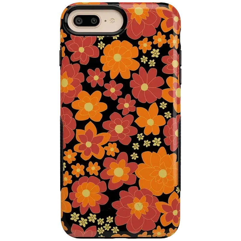 Doorbuster Flower Child | Bright Retro Floral Case  Limited Release!