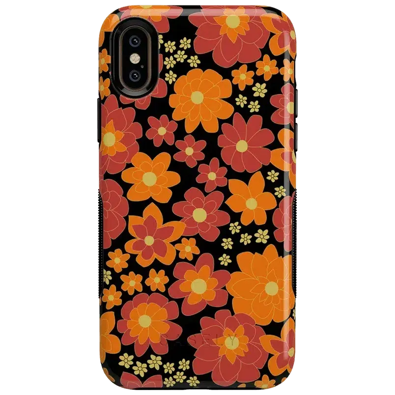 Doorbuster Flower Child | Bright Retro Floral Case  Limited Release!