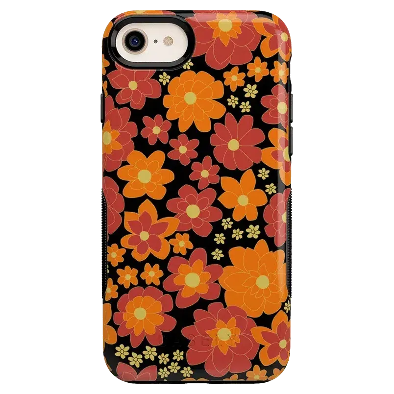 Doorbuster Flower Child | Bright Retro Floral Case  Limited Release!