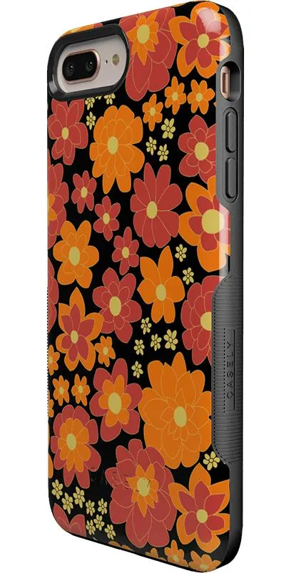 Doorbuster Flower Child | Bright Retro Floral Case  Limited Release!