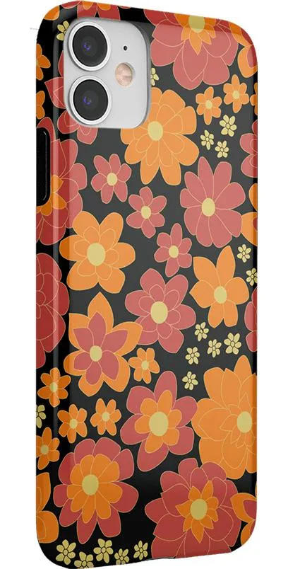 Doorbuster Flower Child | Bright Retro Floral Case  Limited Release!
