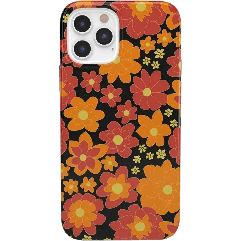 Doorbuster Flower Child | Bright Retro Floral Case  Limited Release!