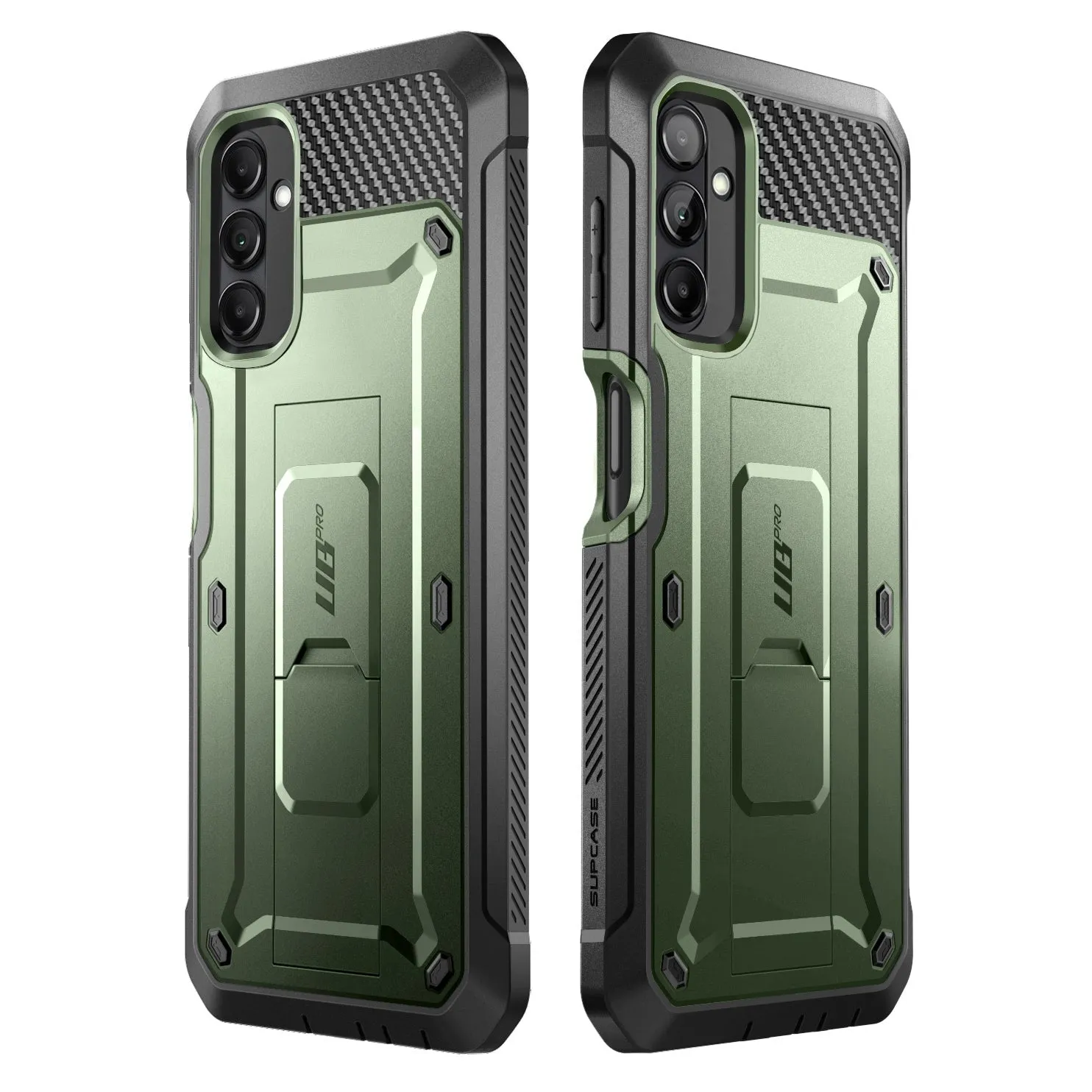 Doorbuster Galaxy A14 Unicorn Beetle Pro Rugged Holster Case-Dark Green  Today Only!