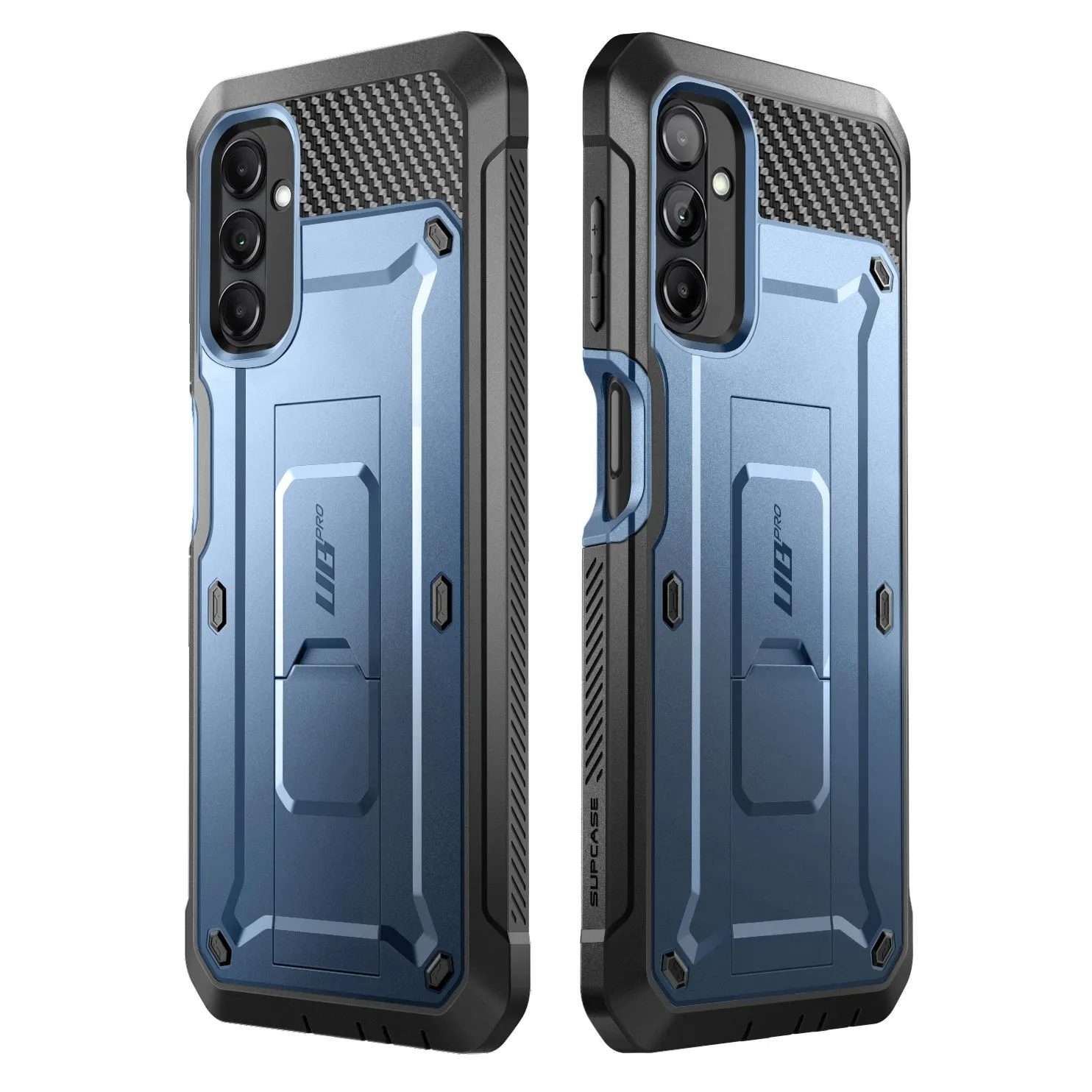 Doorbuster Galaxy A14 Unicorn Beetle Pro Rugged Holster Case-Metallic Blue  Ends Soon!