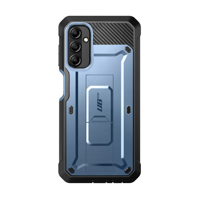 Doorbuster Galaxy A14 Unicorn Beetle Pro Rugged Holster Case-Metallic Blue  Ends Soon!