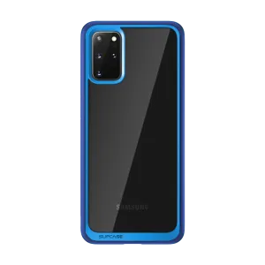 Doorbuster Galaxy S20 Plus Unicorn Beetle Style Slim Clear Case-Navy  Last Few Pieces!