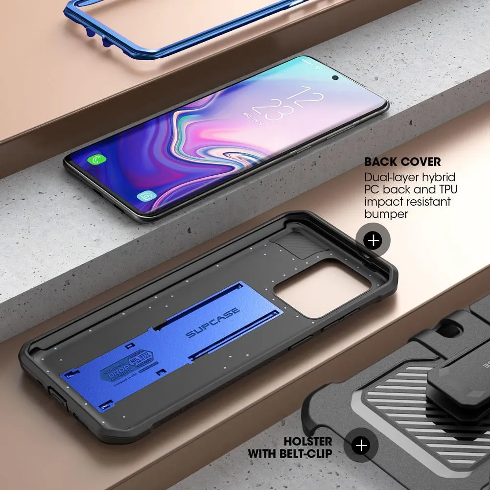 Doorbuster Galaxy S20 Ultra Unicorn Beetle Pro Rugged Case-Dark Blue  Today Only!