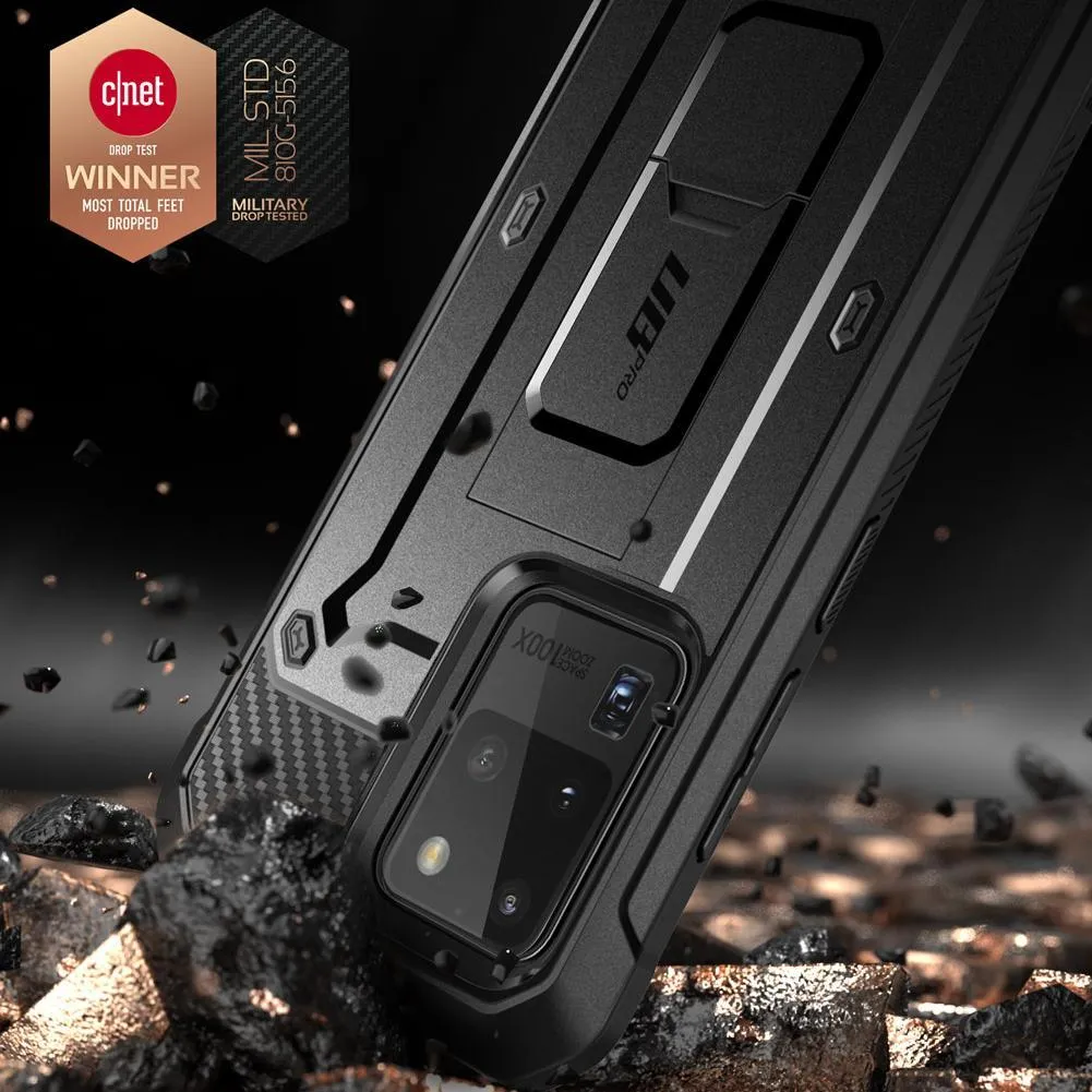 Doorbuster Galaxy S20 Ultra Unicorn Beetle Pro Rugged Case (with Screen Protector)-Black  Almost Gone!