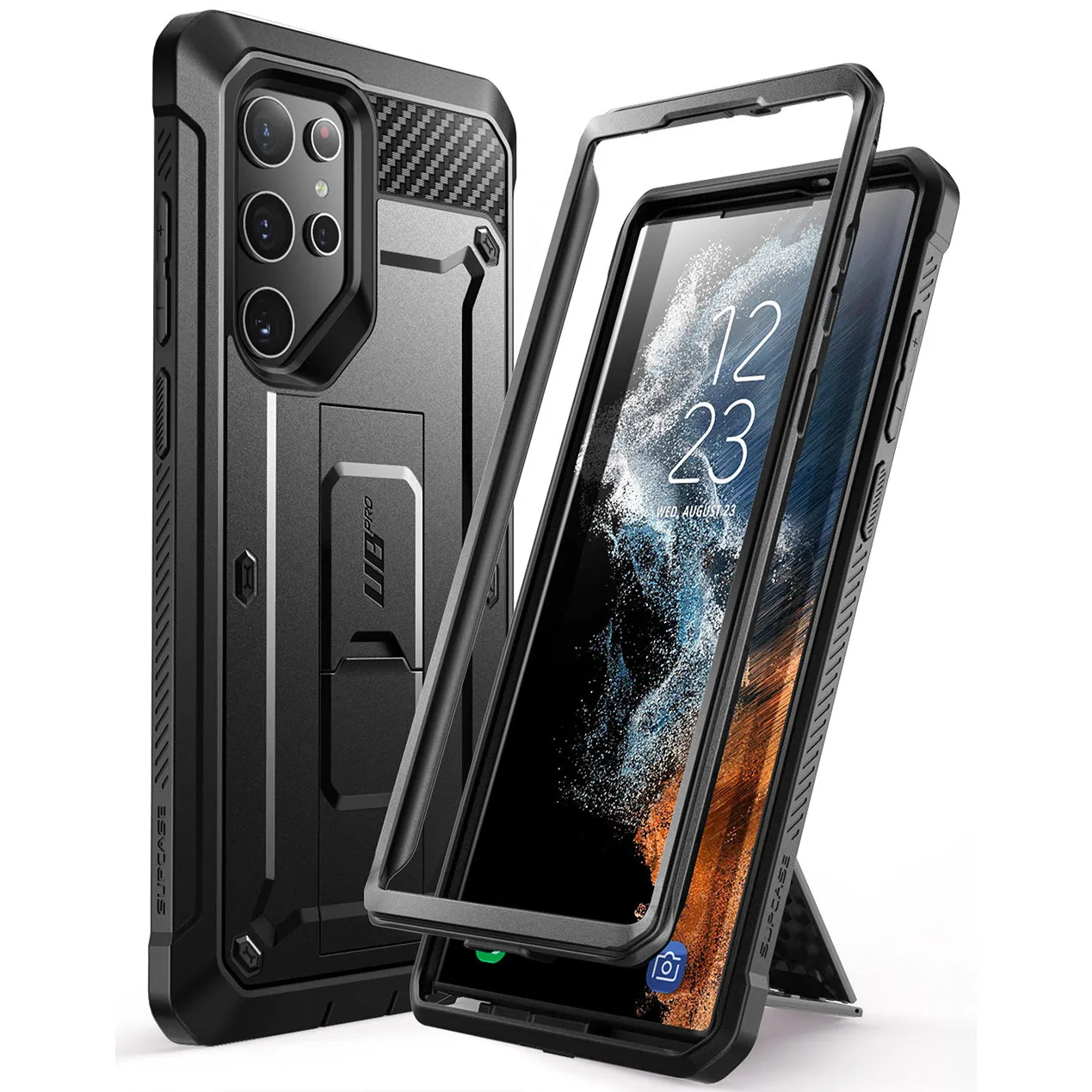 Doorbuster Galaxy S22 Ultra Unicorn Beetle PRO Rugged Case-Black  Limited Stock!