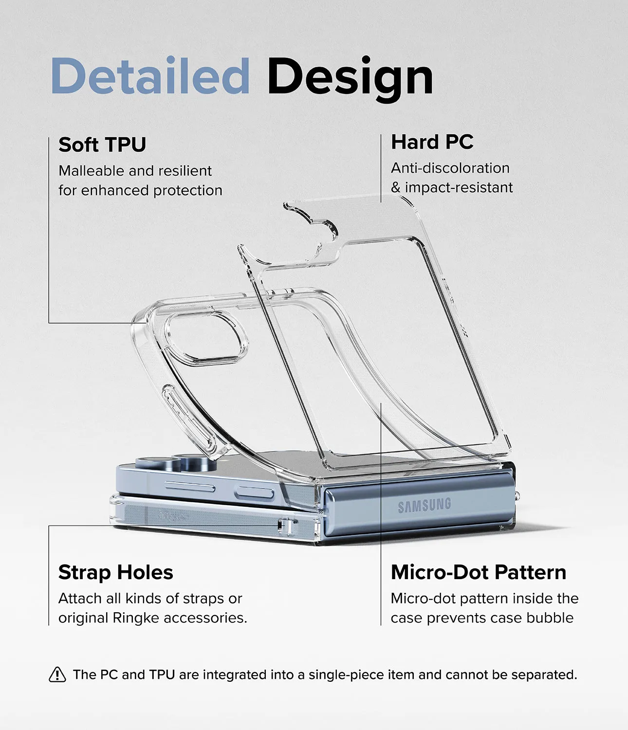 Doorbuster Galaxy Z Flip 6 Case | Fusion - Clear  Almost Sold Out!