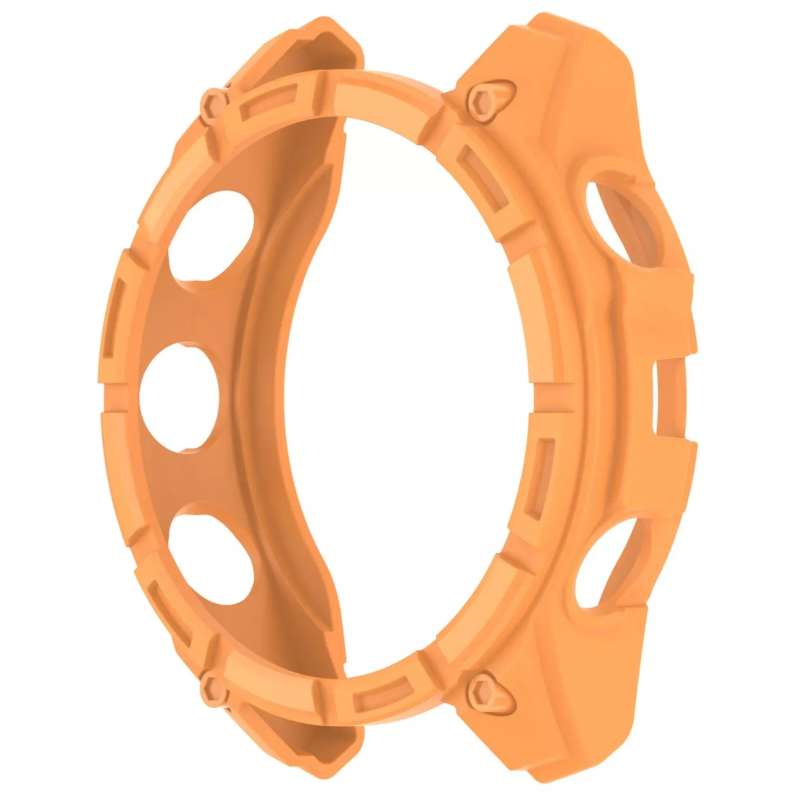 Doorbuster Garmin Fenix 8 - 51mm SOLAR Rugged TPU Case (Orange)  Limited Availability!