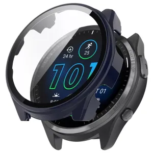 Doorbuster Garmin Forerunner 965 Hard Case with Glass (Dark Blue)  Almost Gone!