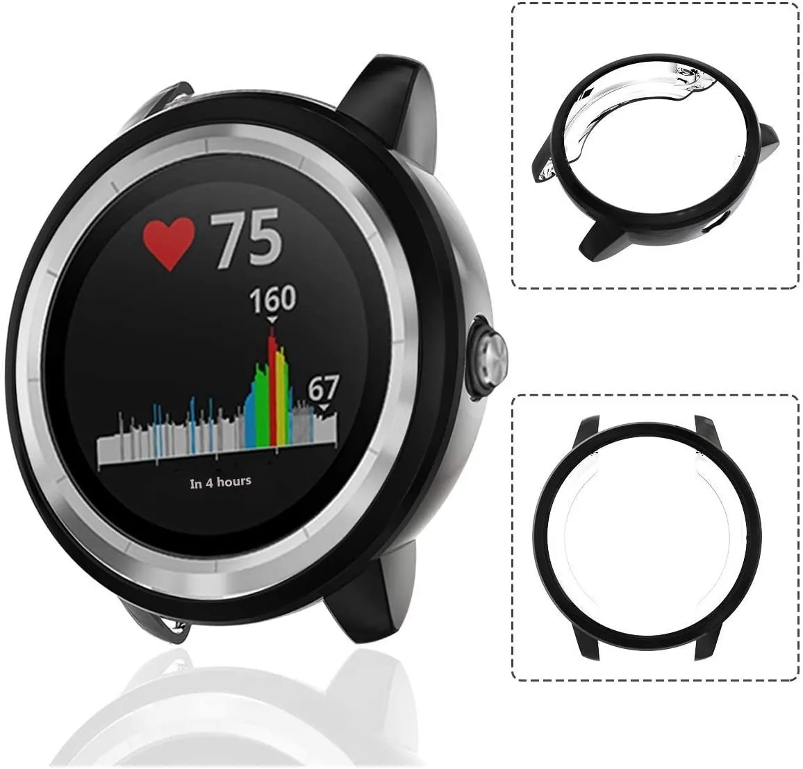 Doorbuster Garmin Vivoactive 3 TPU Case (Black)  Almost Gone!