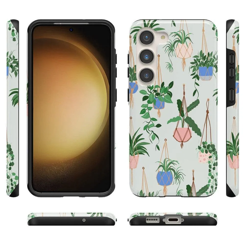Doorbuster Hanging Around | Potted Plants Floral Samsung Case  Last Few Pieces!