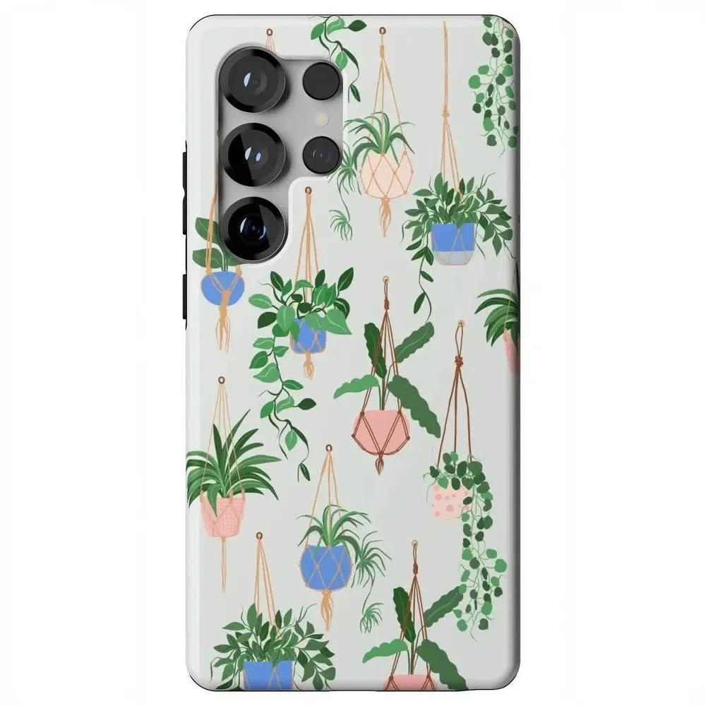 Doorbuster Hanging Around | Potted Plants Floral Samsung Case  Last Few Pieces!