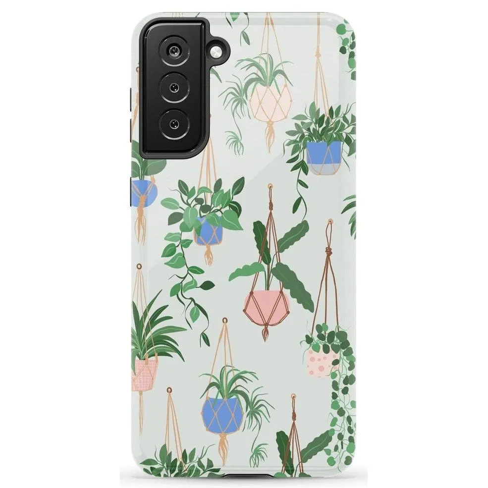 Doorbuster Hanging Around | Potted Plants Floral Samsung Case  Last Few Pieces!