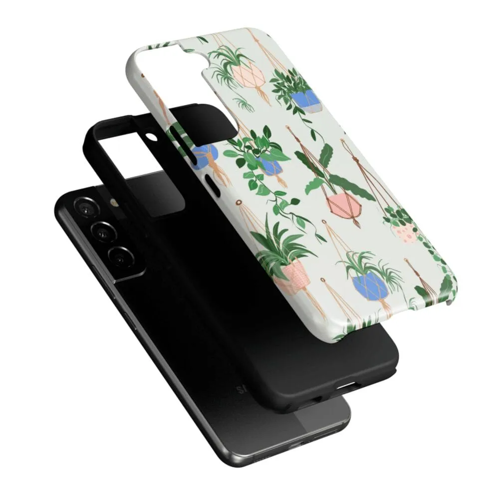 Doorbuster Hanging Around | Potted Plants Floral Samsung Case  Last Few Pieces!