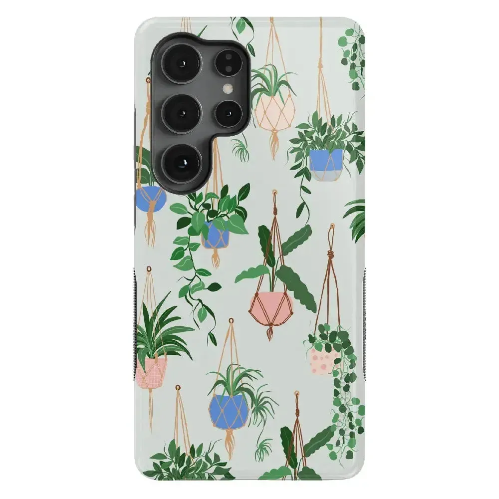 Doorbuster Hanging Around | Potted Plants Floral Samsung Case  Last Few Pieces!