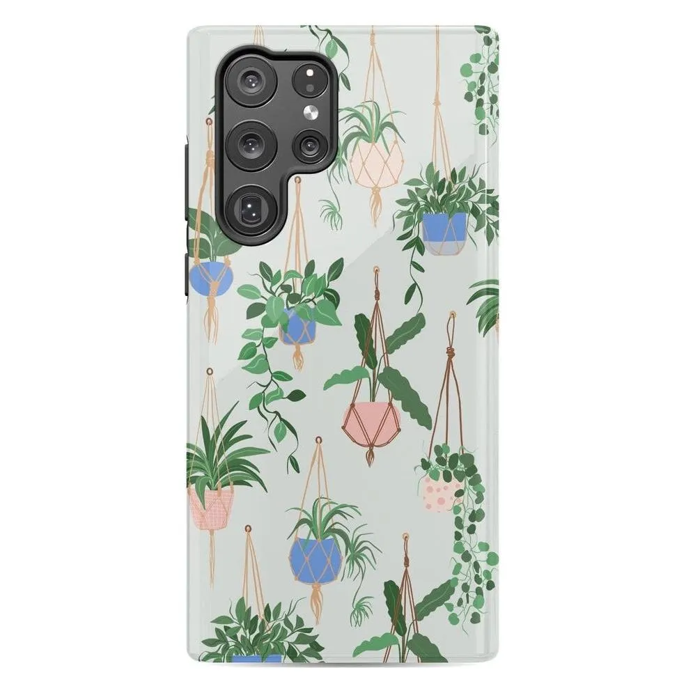 Doorbuster Hanging Around | Potted Plants Floral Samsung Case  Last Few Pieces!