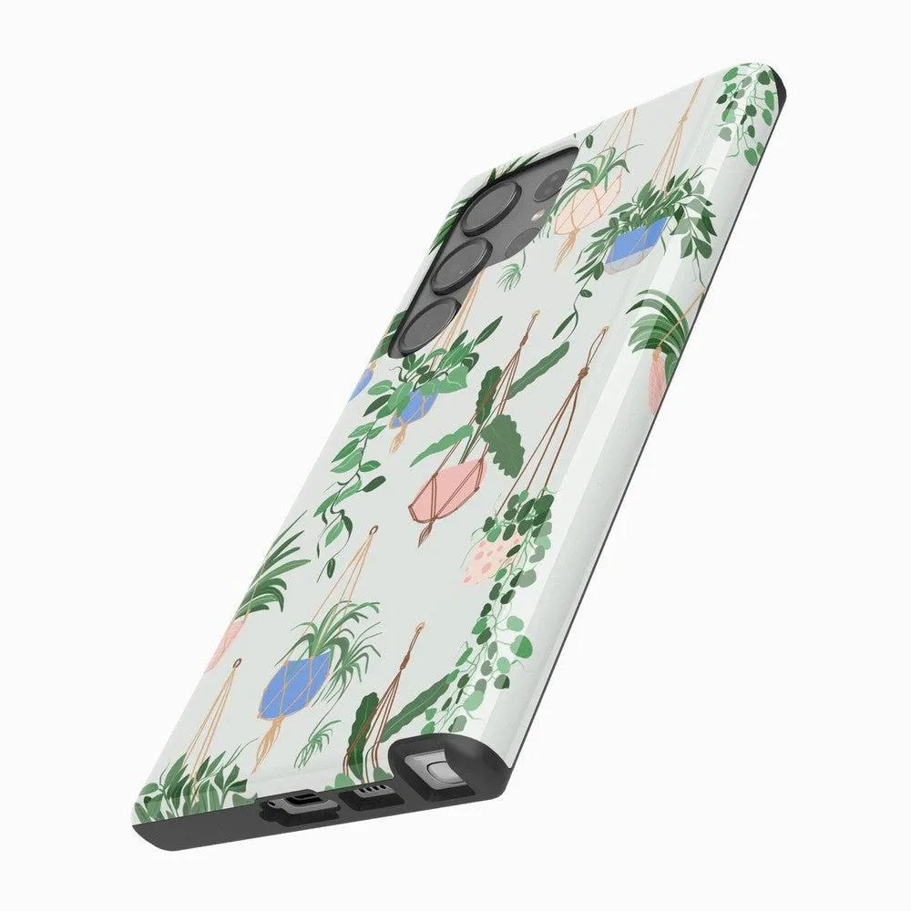 Doorbuster Hanging Around | Potted Plants Floral Samsung Case  Last Few Pieces!
