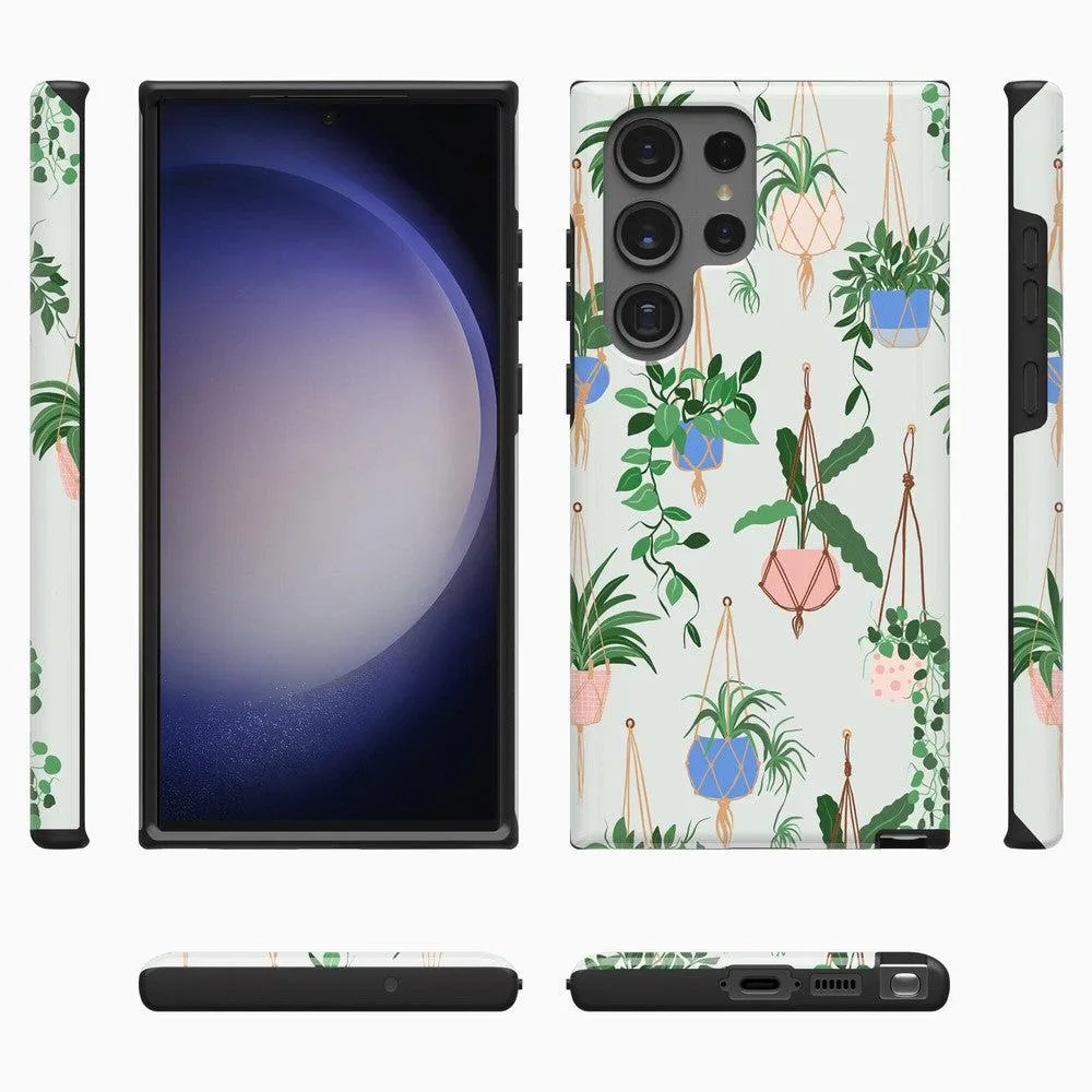 Doorbuster Hanging Around | Potted Plants Floral Samsung Case  Last Few Pieces!