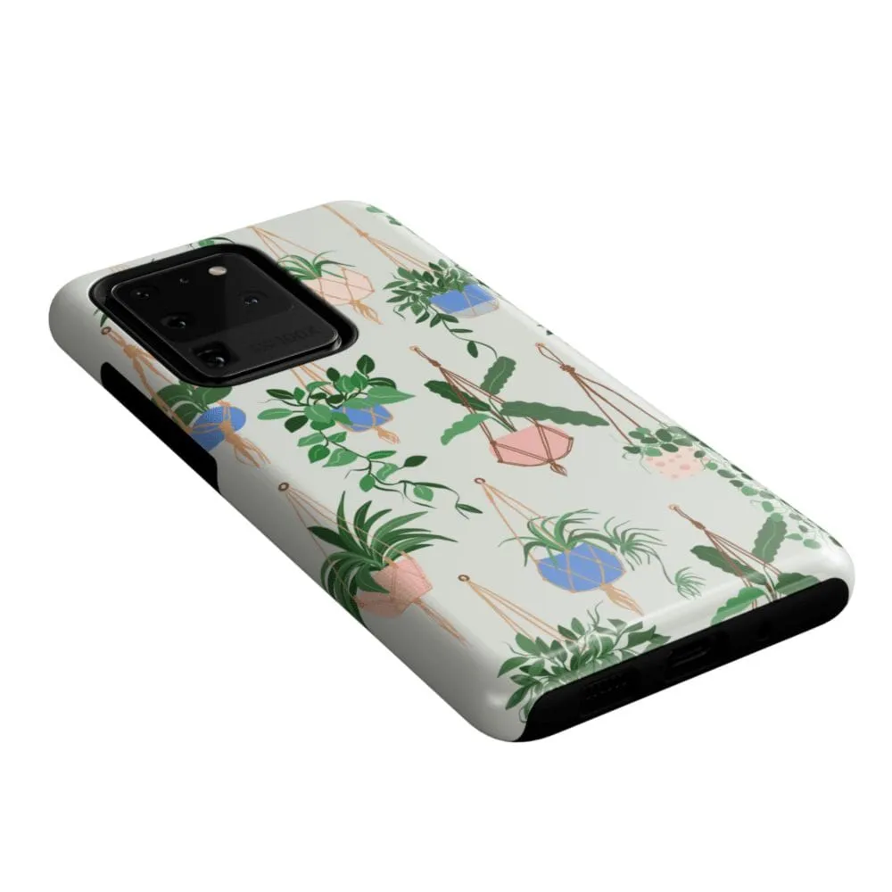 Doorbuster Hanging Around | Potted Plants Floral Samsung Case  Last Few Pieces!