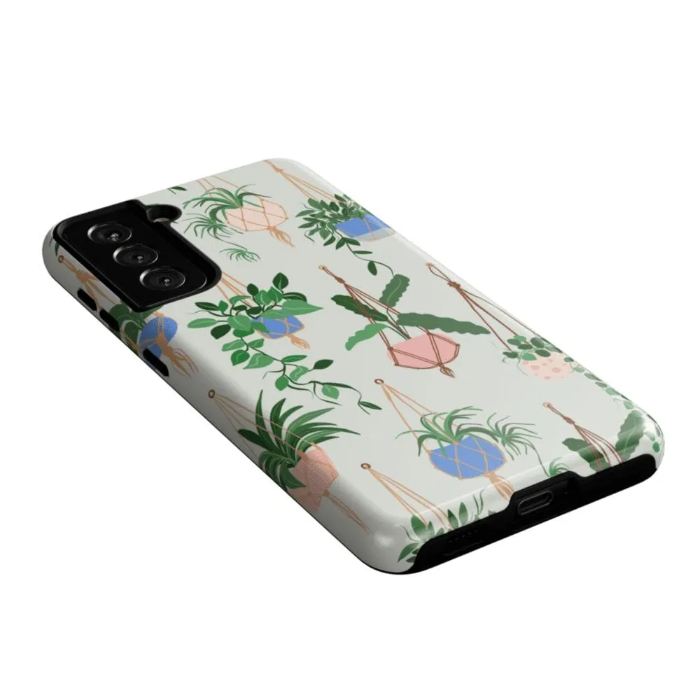 Doorbuster Hanging Around | Potted Plants Floral Samsung Case  Last Few Pieces!