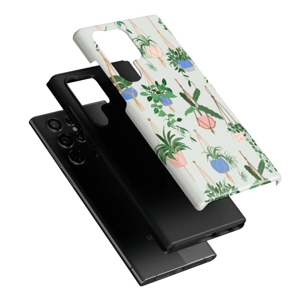 Doorbuster Hanging Around | Potted Plants Floral Samsung Case  Last Few Pieces!