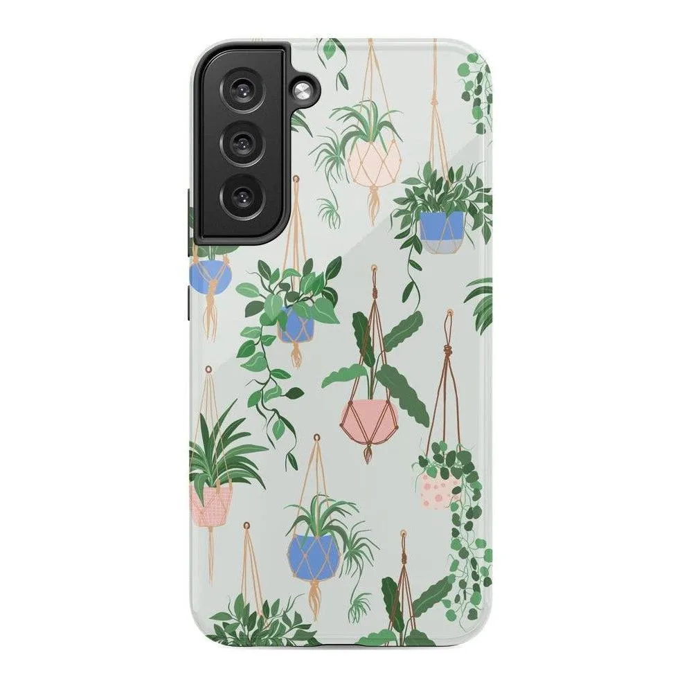 Doorbuster Hanging Around | Potted Plants Floral Samsung Case  Last Few Pieces!