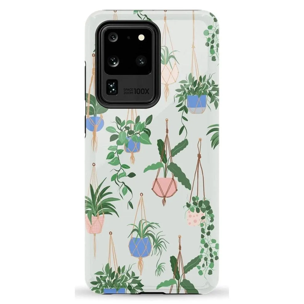 Doorbuster Hanging Around | Potted Plants Floral Samsung Case  Last Few Pieces!