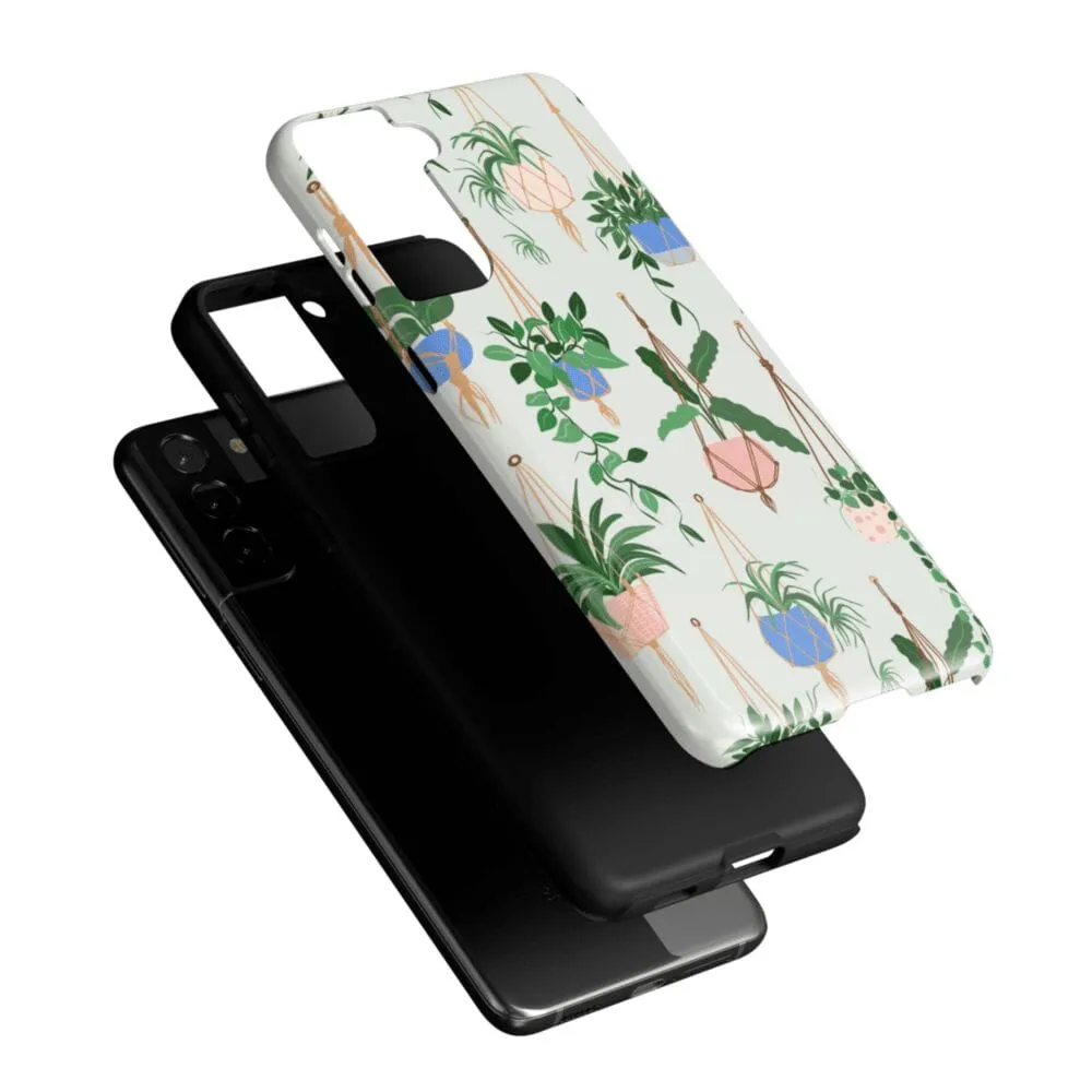 Doorbuster Hanging Around | Potted Plants Floral Samsung Case  Last Few Pieces!