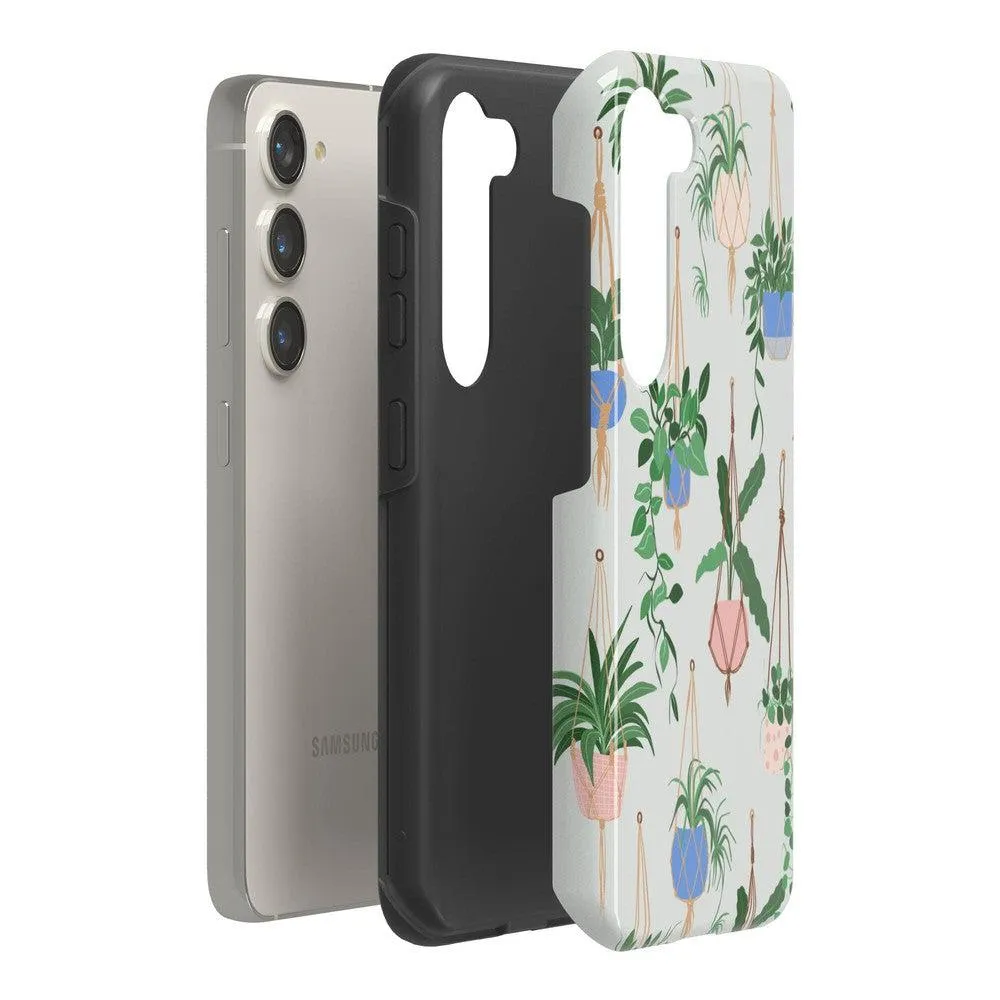 Doorbuster Hanging Around | Potted Plants Floral Samsung Case  Last Few Pieces!