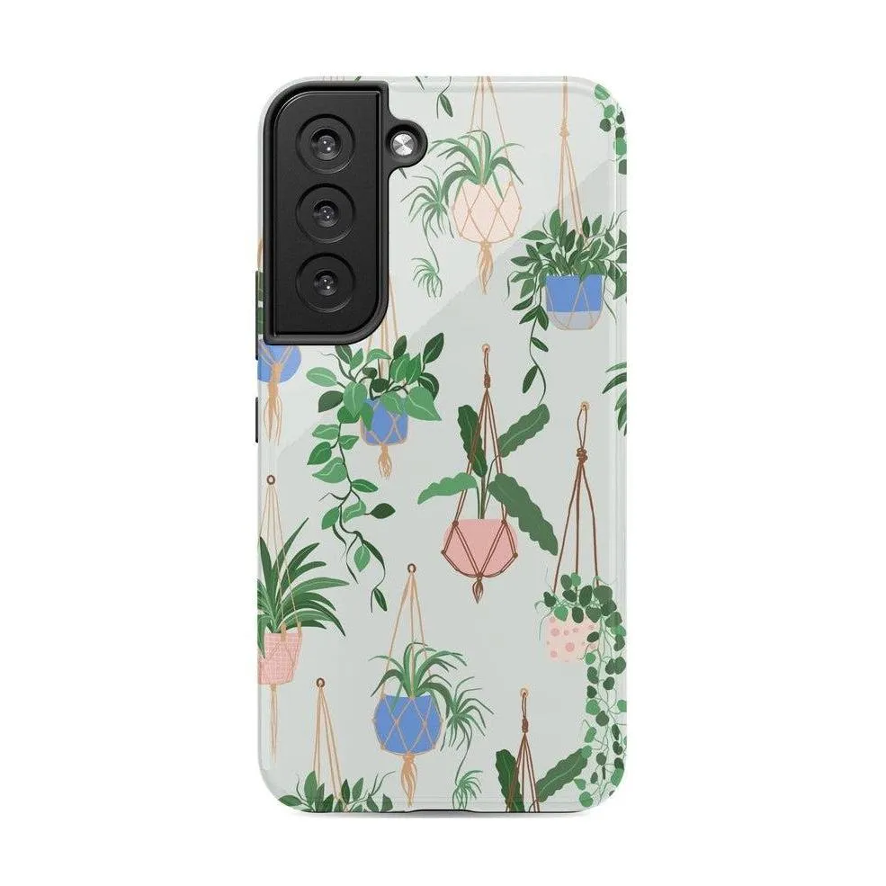 Doorbuster Hanging Around | Potted Plants Floral Samsung Case  Last Few Pieces!