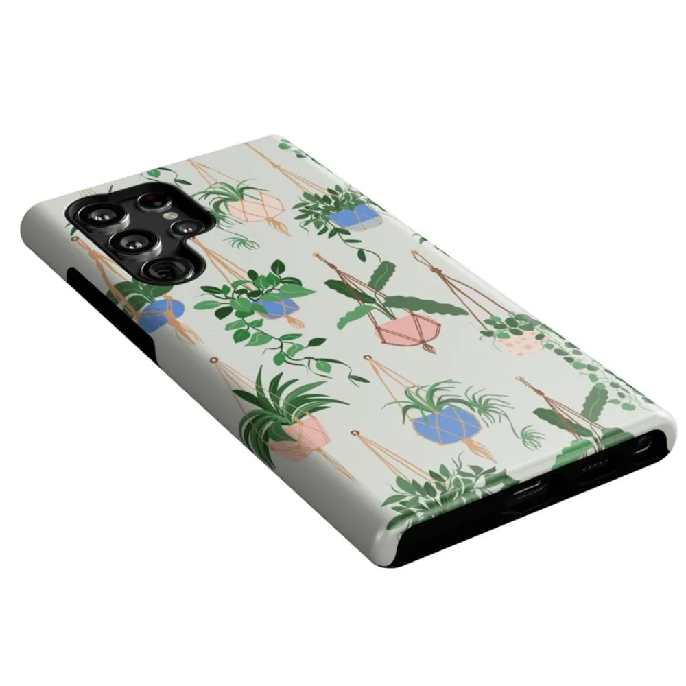 Doorbuster Hanging Around | Potted Plants Floral Samsung Case  Last Few Pieces!