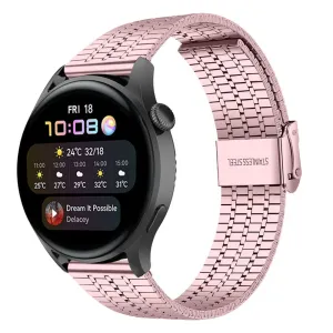 Doorbuster Huawei Watch 3 (Pro) Fine Steel Strap (Pink)  Dont Miss Out!