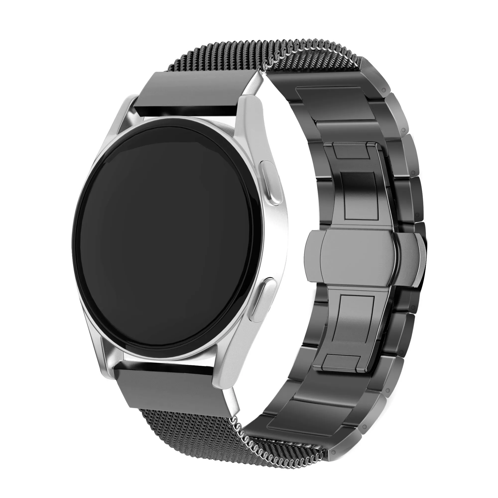 Doorbuster Huawei Watch 3 (Pro) Steel/Milanese Strap (Black)  Limited Stock!