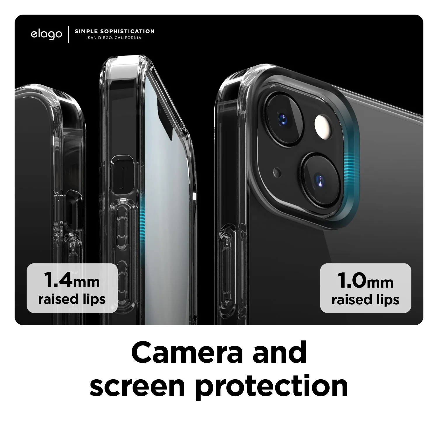 Doorbuster Hybrid Clear Case for iPhone 13  Limited Release!
