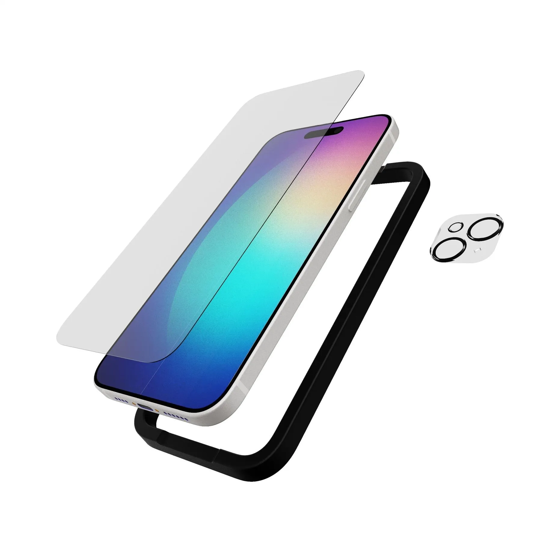Doorbuster Impact Glass - Apple iPhone 15 Plus Screen Protector with Camera Protector  Almost Gone!
