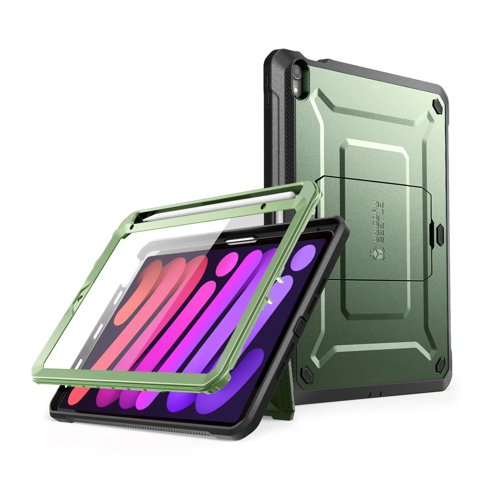 Doorbuster iPad mini 6 Unicorn Beetle PRO Shockproof Rugged Case-Dark Green  Limited Release!