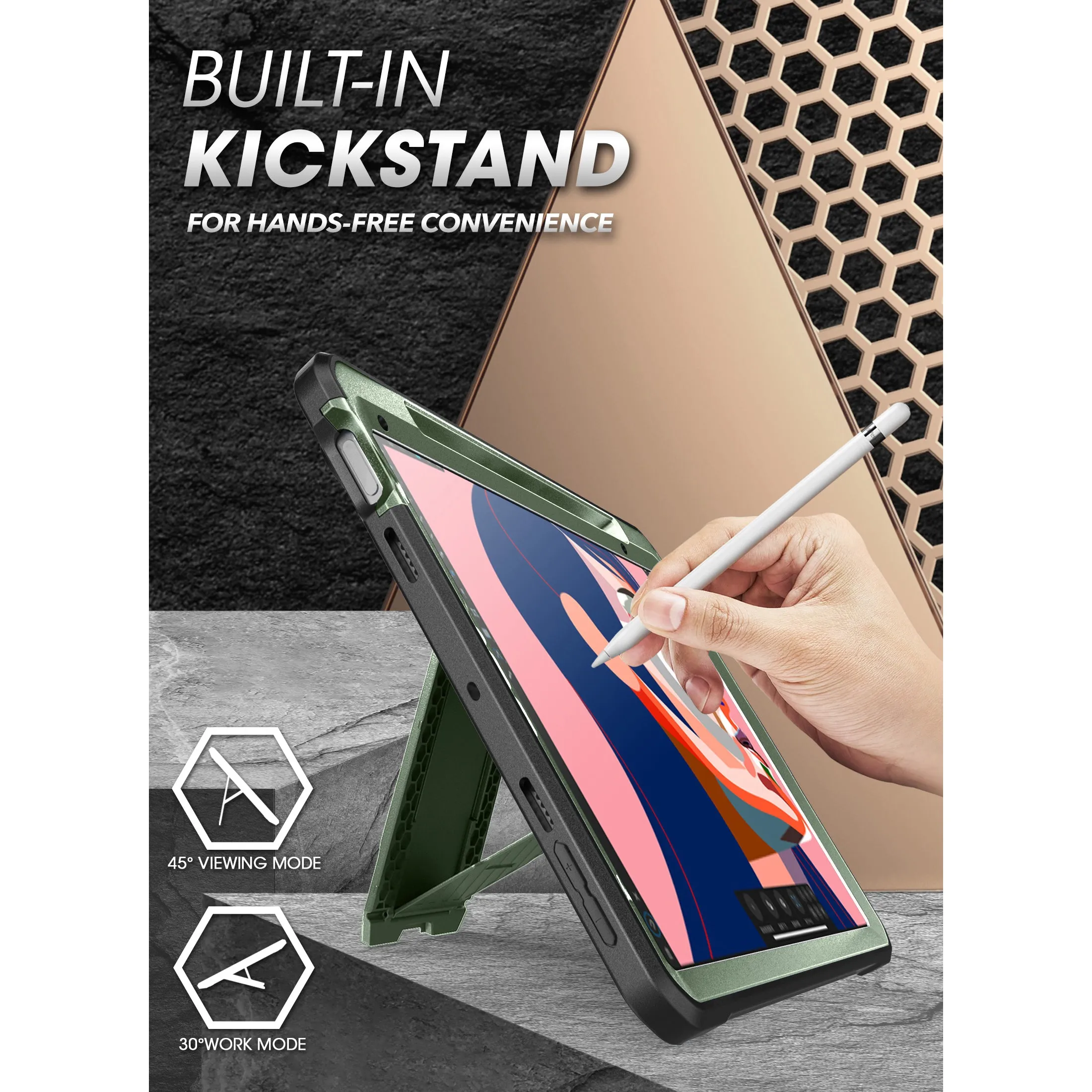 Doorbuster iPad mini 6 Unicorn Beetle PRO Shockproof Rugged Case-Dark Green  Limited Release!