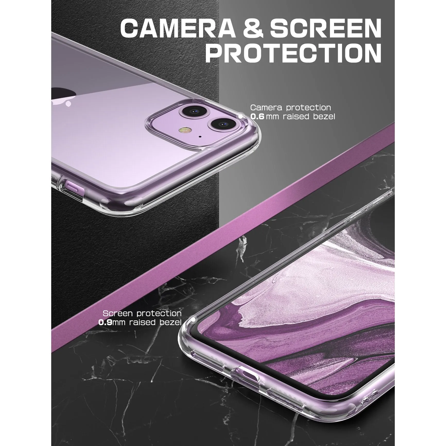 Doorbuster iPhone 11 6.1 inch Unicorn Beetle Style Slim Clear Case-Clear  Limited Release!