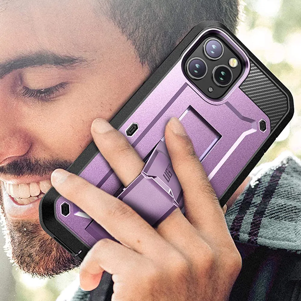 Doorbuster iPhone 12 Pro Max 6.7 inch Unicorn Beetle Pro Rugged Case-Metallic Purple  Stylish & Comfortable