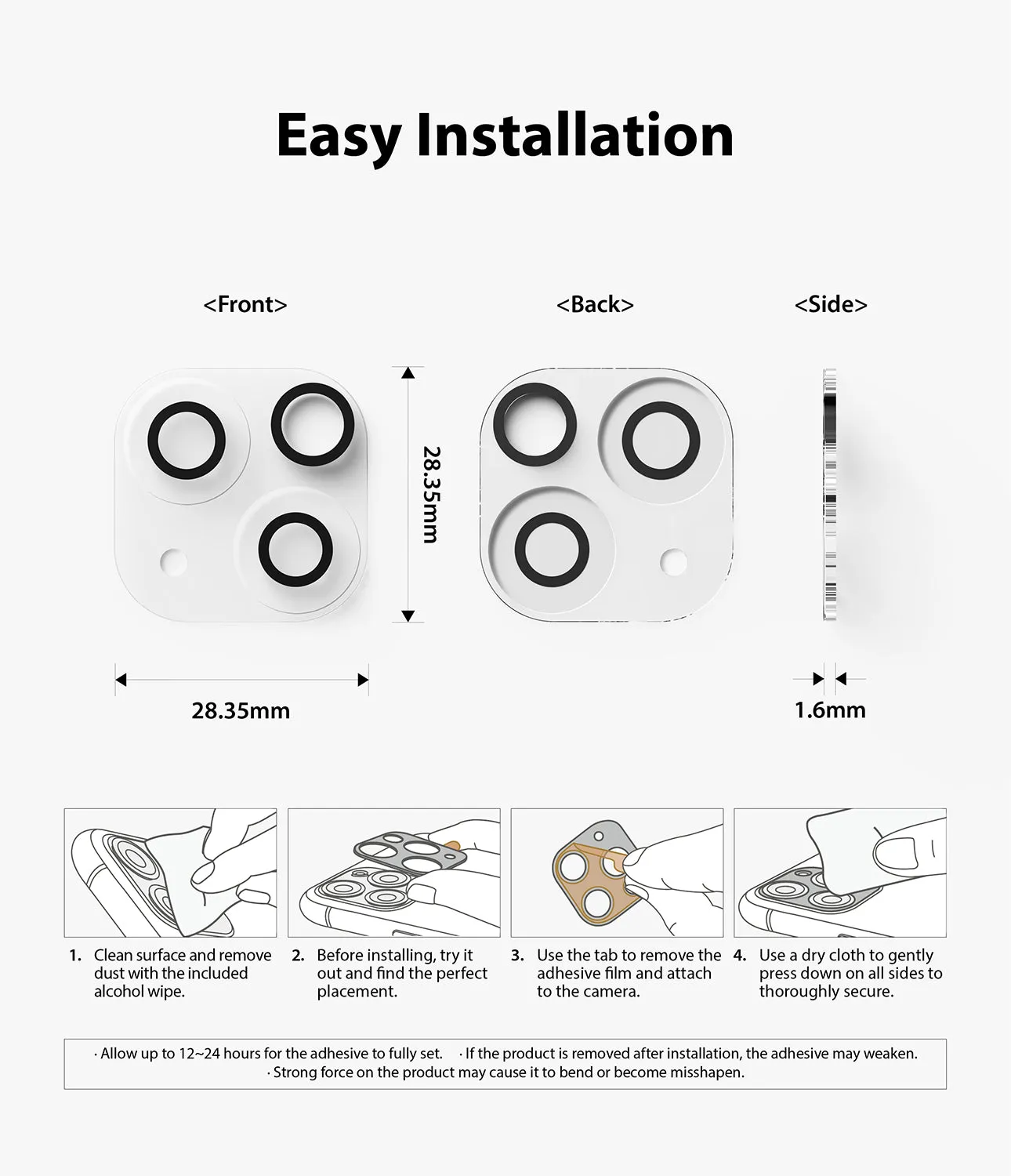 Doorbuster iPhone 13 Mini / 13 | Camera Protector Glass [3 Pack]  Limited Release!