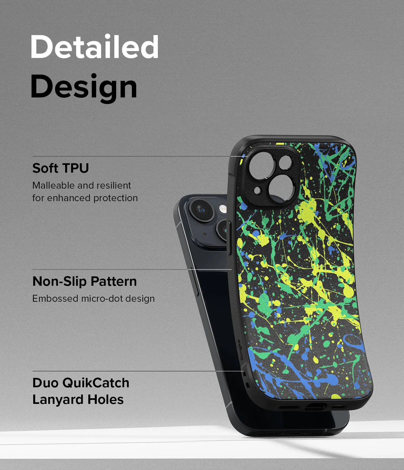 Doorbuster iPhone 15 Plus Case | Onyx Design  Last Few Pieces!
