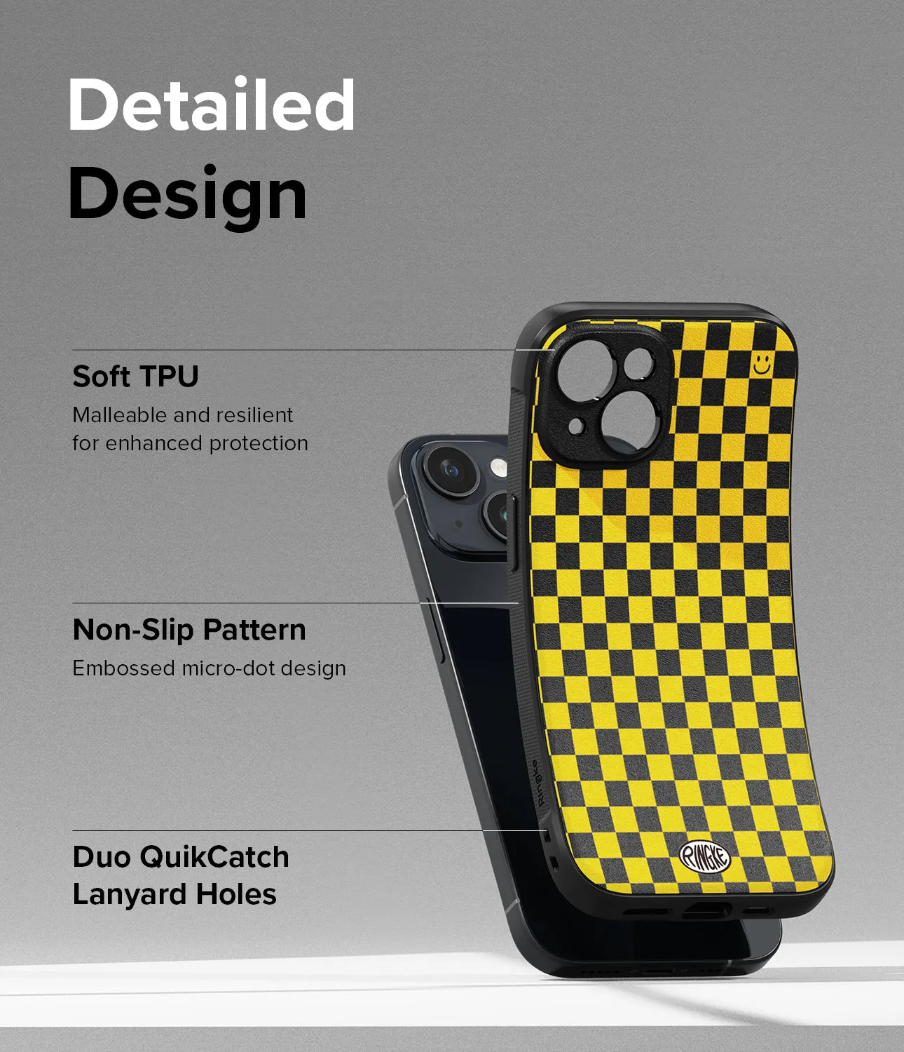 Doorbuster iPhone 15 Plus Case | Onyx Design  Last Few Pieces!