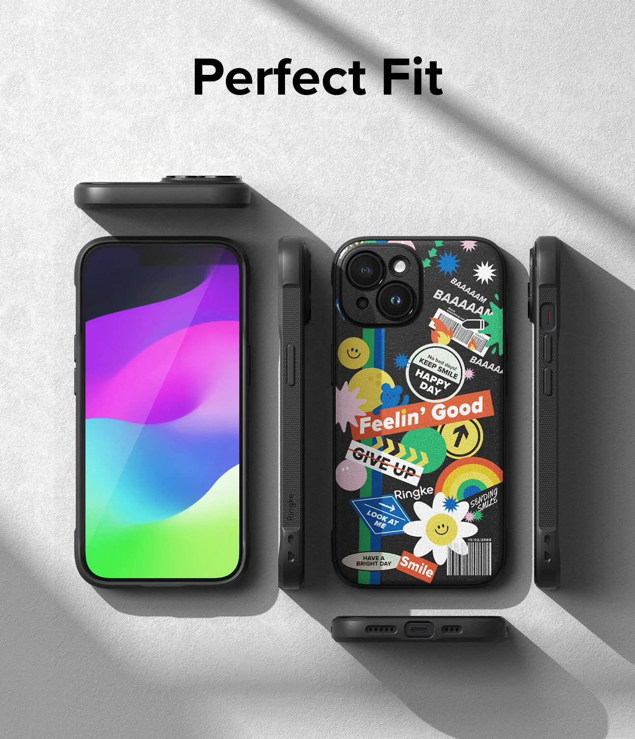 Doorbuster iPhone 15 Plus Case | Onyx Design  Last Few Pieces!