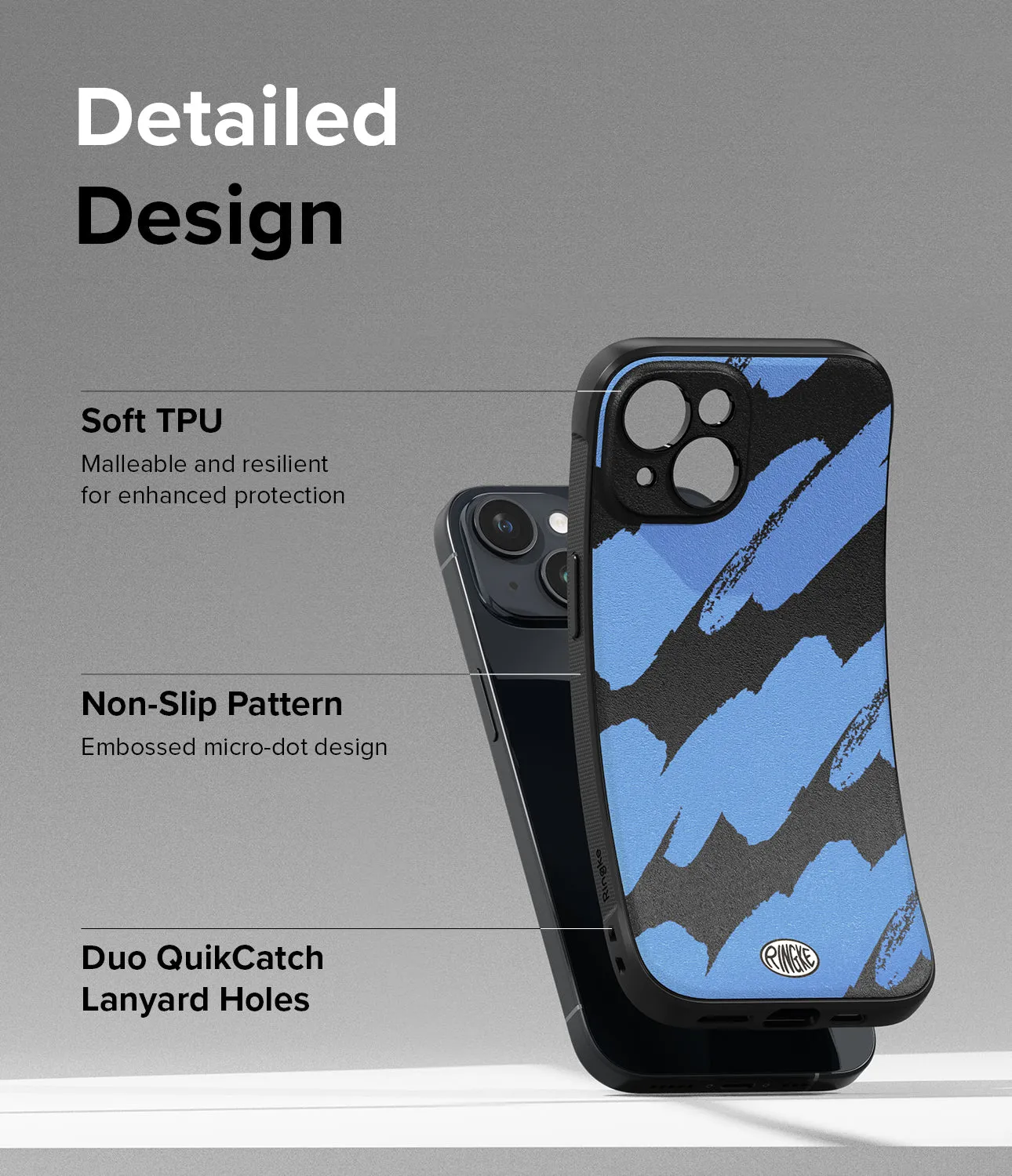 Doorbuster iPhone 15 Plus Case | Onyx Design  Last Few Pieces!