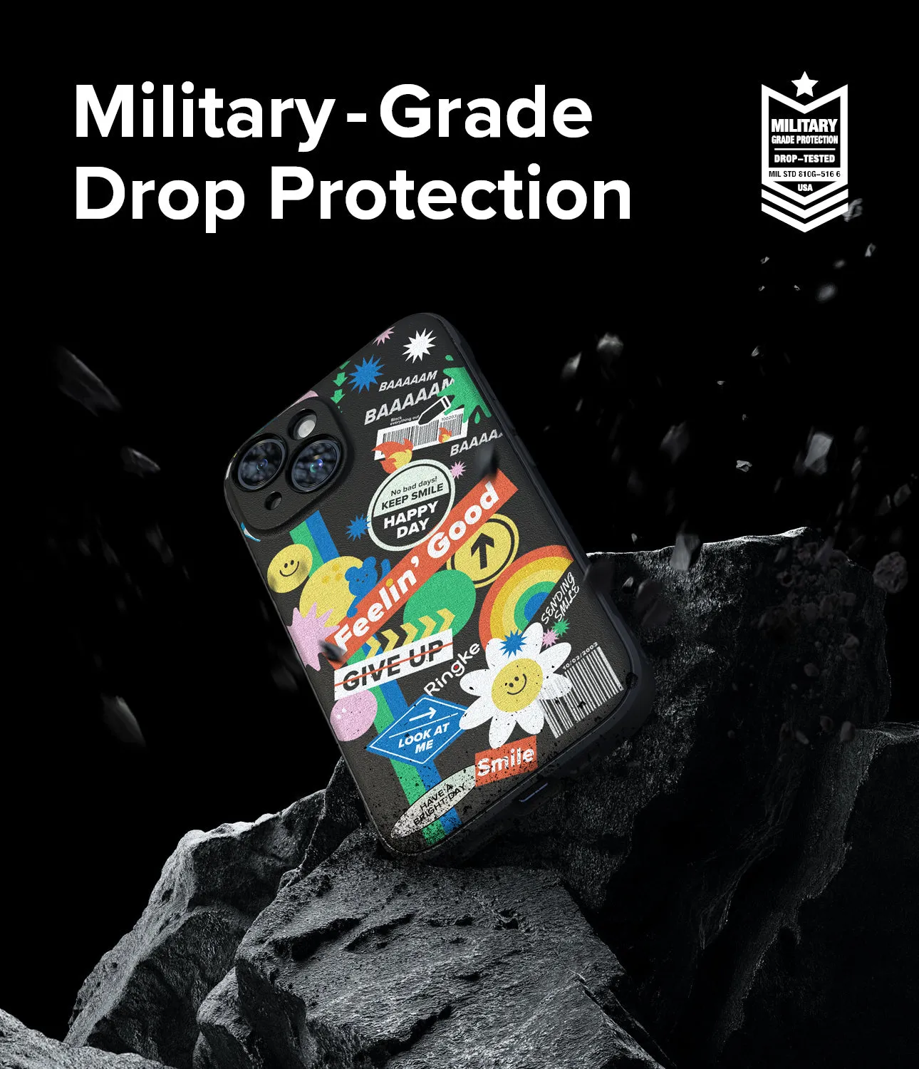 Doorbuster iPhone 15 Plus Case | Onyx Design  Last Few Pieces!